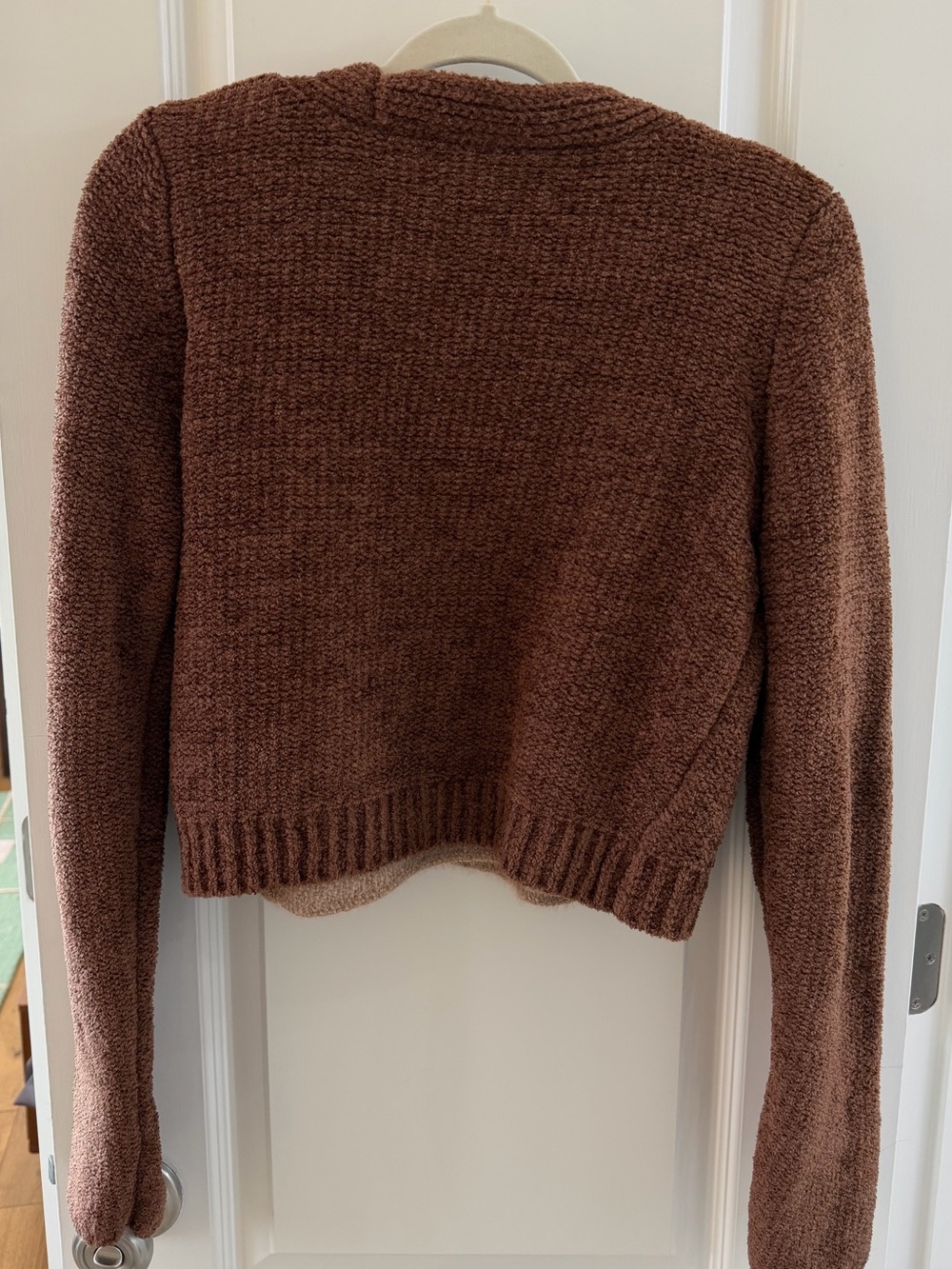 Urban Outfitters Brown Cropped Cardigan Sweater - Picture 2 of 2
